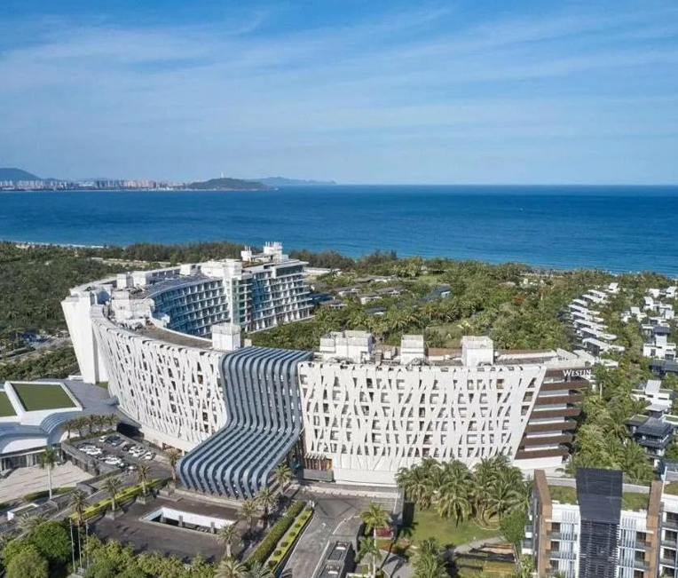 پروژه سازه فولادی هتل Westin Hainan